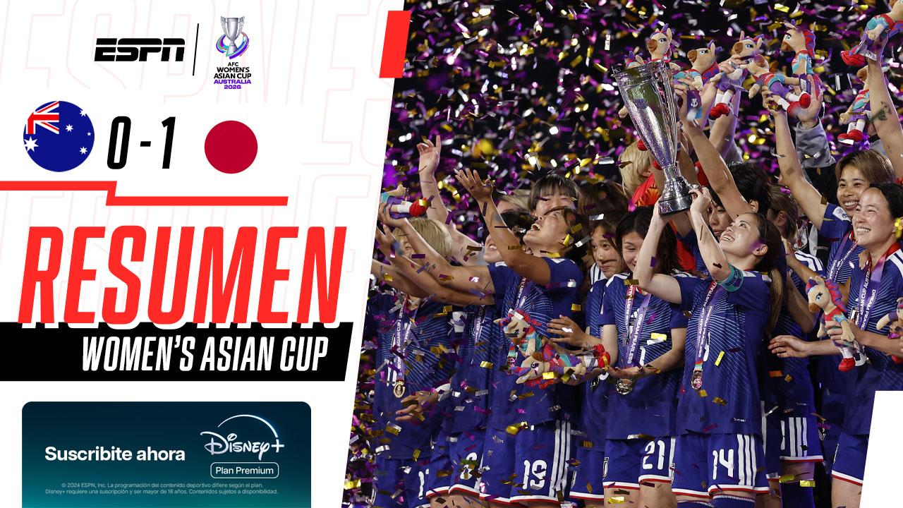 Japón venció 1-0 a Australia y conquistó la Copa Asia Femenina