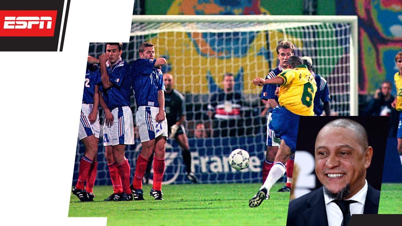 Roberto Carlos revive  en su visita a Guatemala "el gol imposible" ante Francia