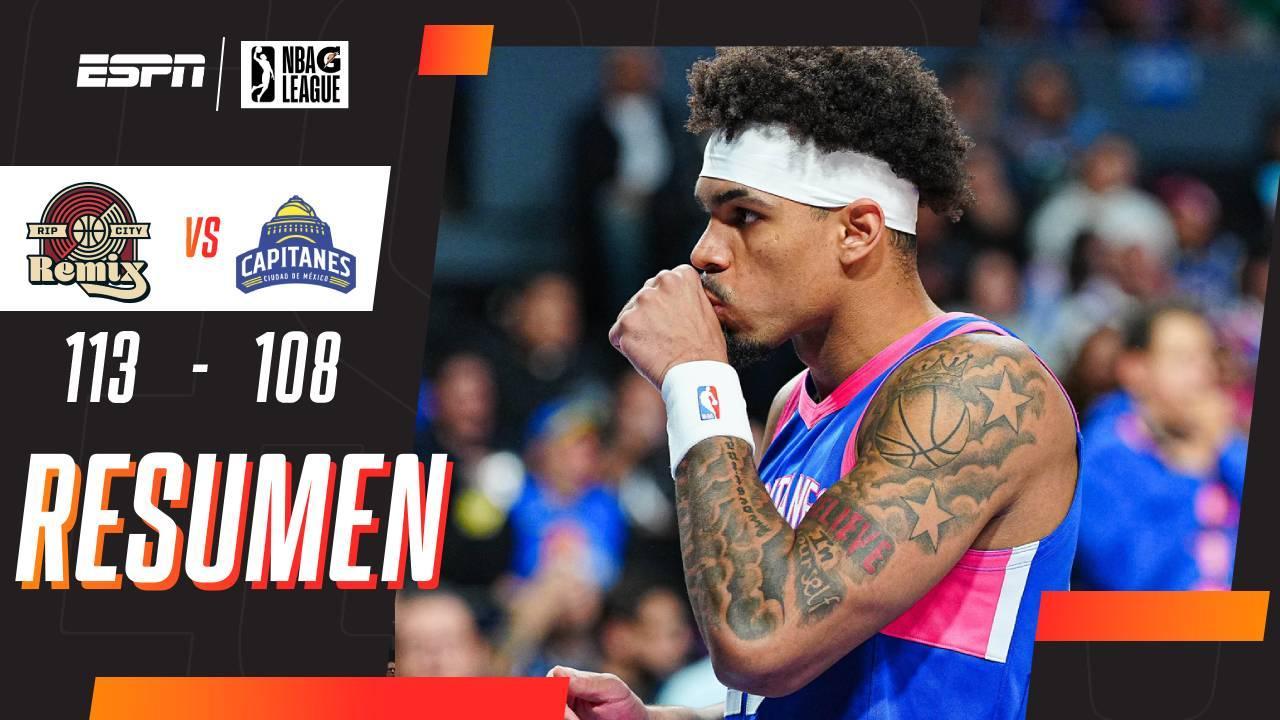 ¡Se acabó el sueño Capitán! | Remix 113-108 Capitanes