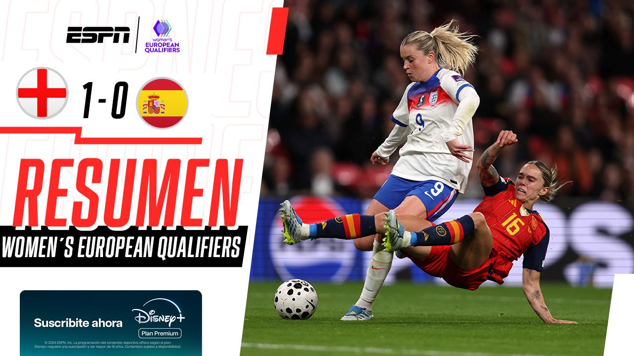Inglaterra venció a España por la clasificación al Mundial