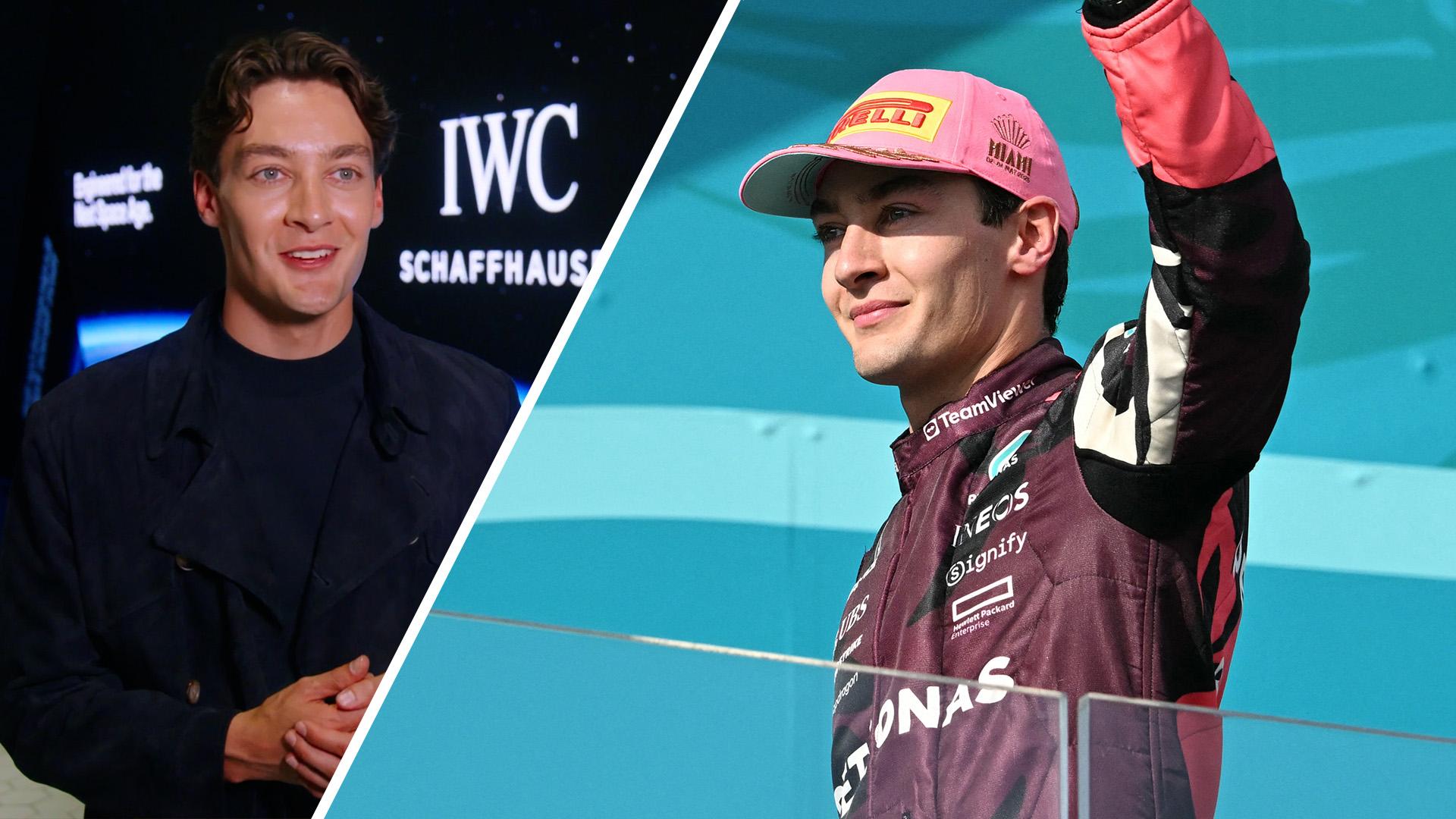 George Russell 'feeling great' ahead of Miami Grand Prix