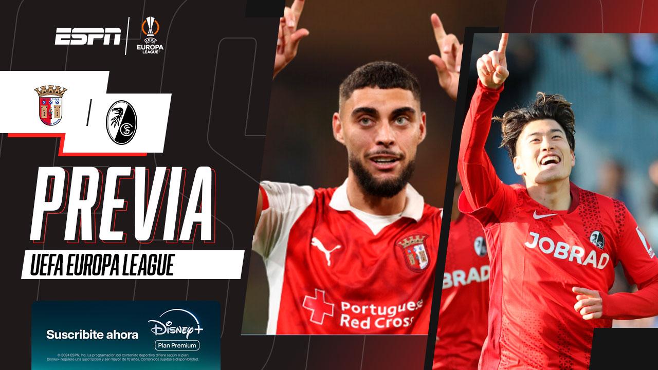 Sporting Braga y Friburgo chocan en la ida de la semifinal de la UEFA Europa League