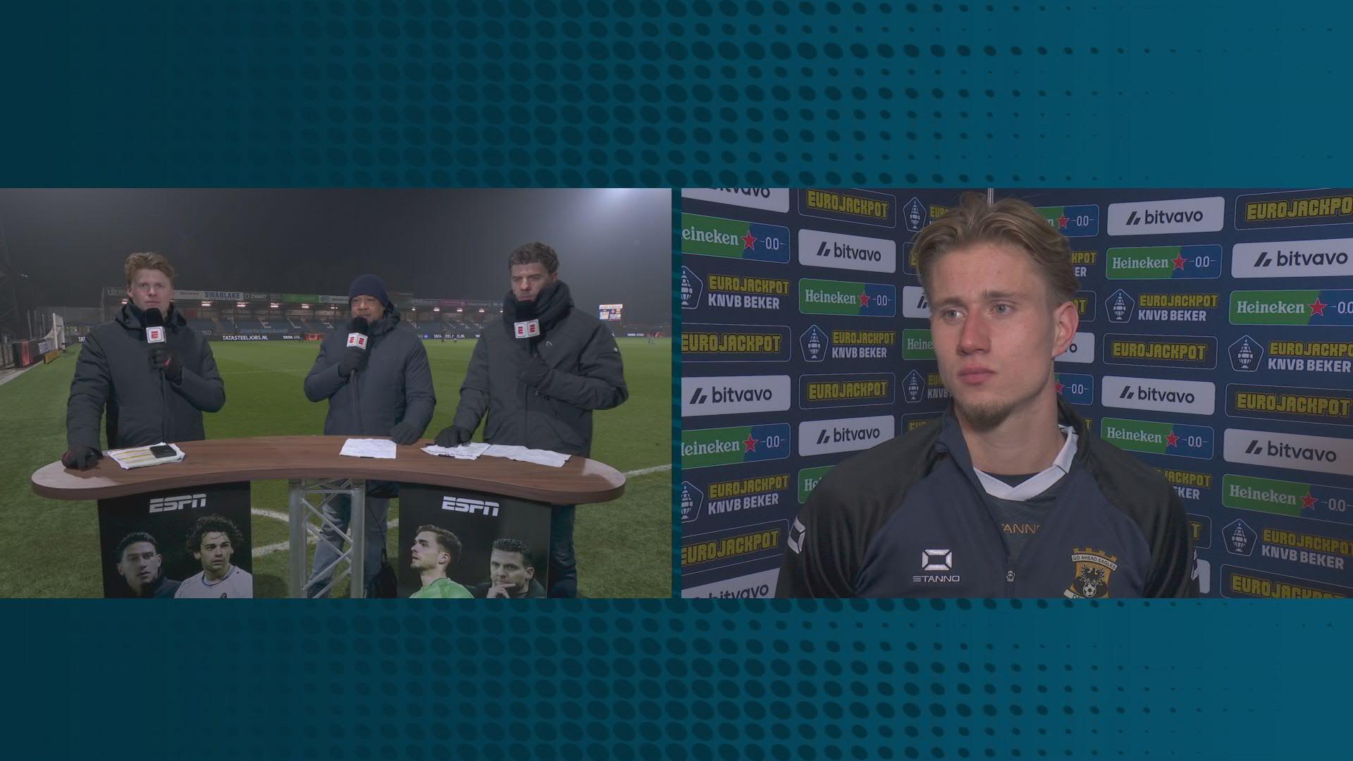 Van Zwam: "Ik had niet gelijk het gevoel dat het een overtuigende penalty zou zijn"