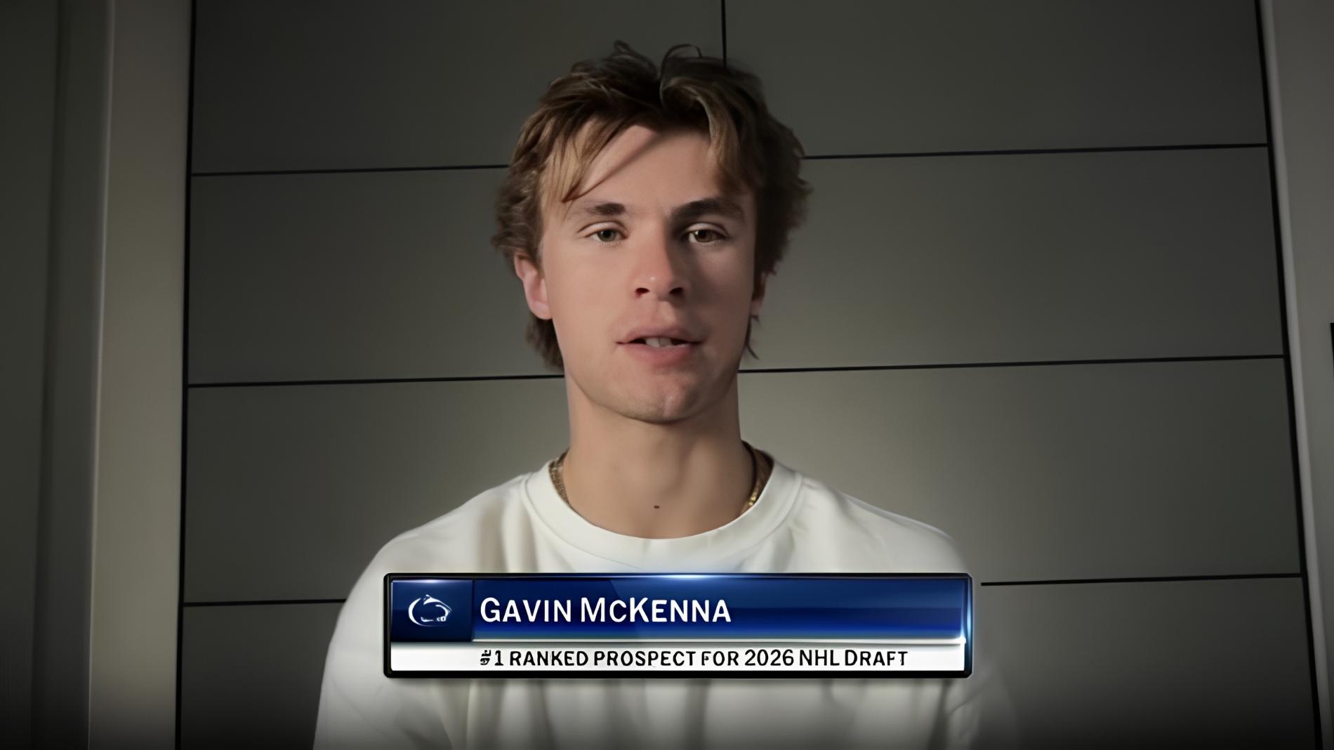 How Gavin McKenna is getting ready for the NHL