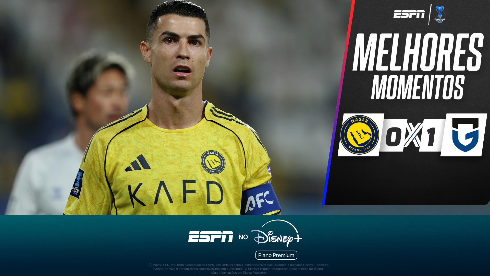 Al Nassr de Cristiano Ronaldo perde para o Gamba Osaka e fica com vice da Champions Asiática II; VEJA como foi