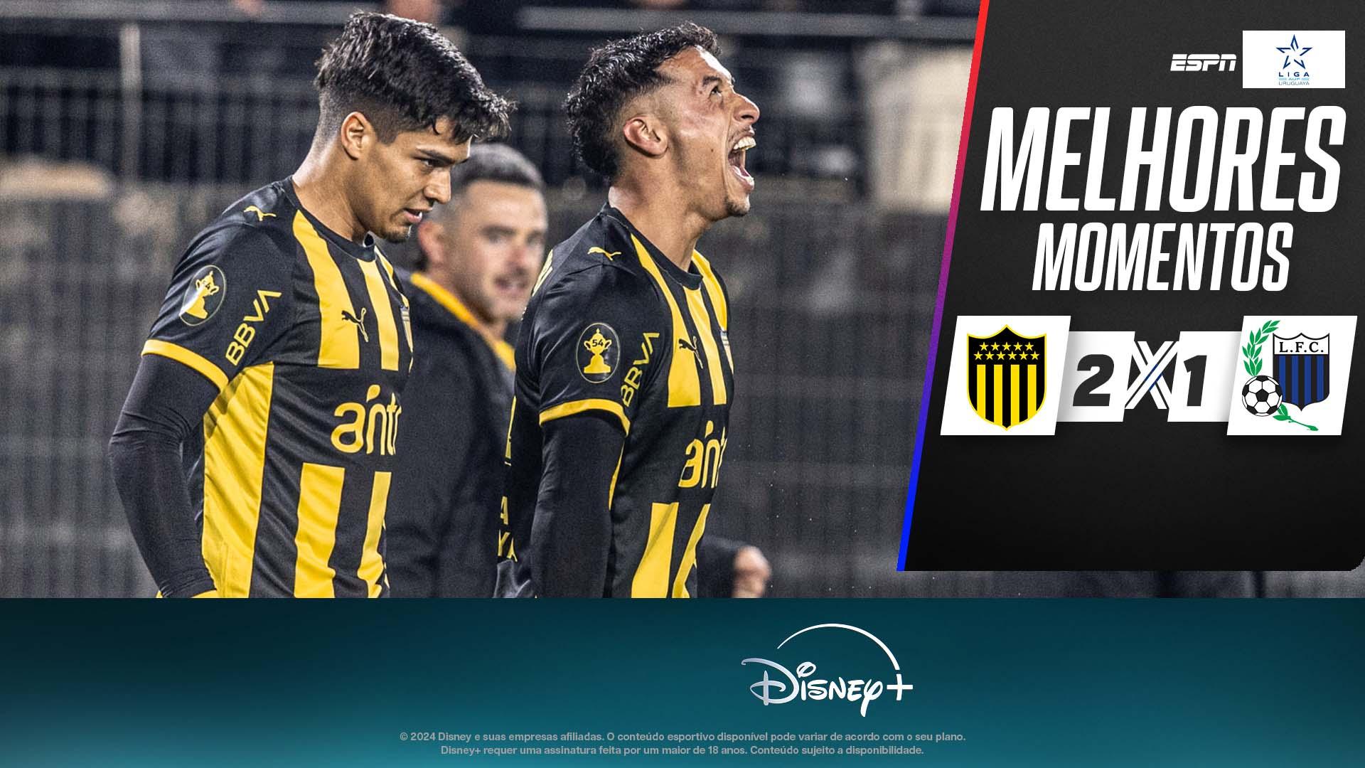 Peñarol  2 x 1 Liverpool no Campeonato Uruguaio: veja os melhores momentos