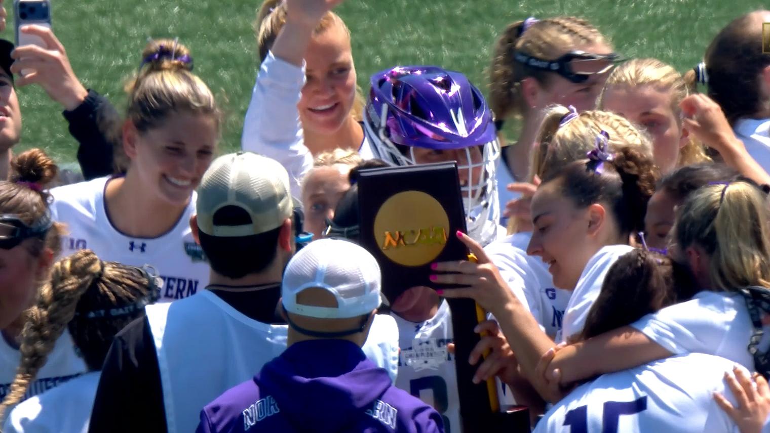 Gabriella McCollester scores 4th goal in Northwestern's title win over UNC
