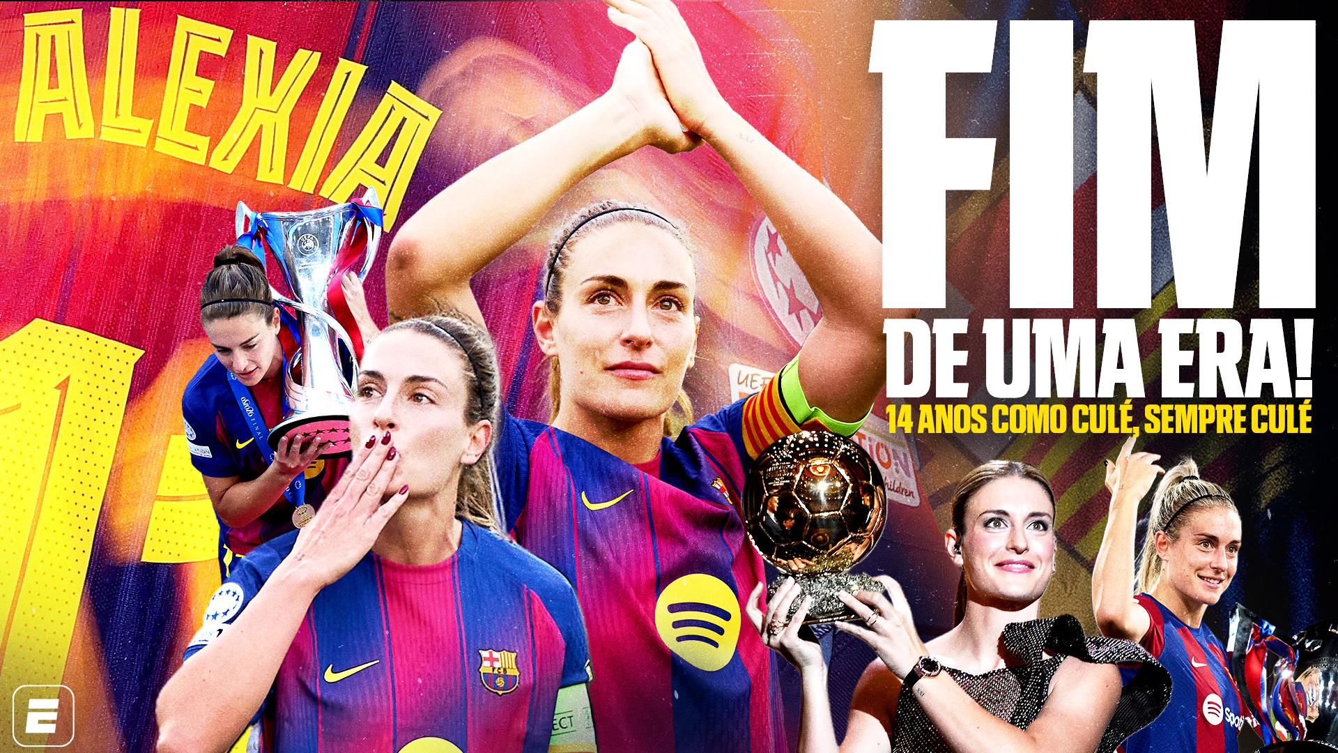 Alexia Putellas anuncia saída do Barcelona após 14 anos; VEJA feitos da espanhola pelo clube