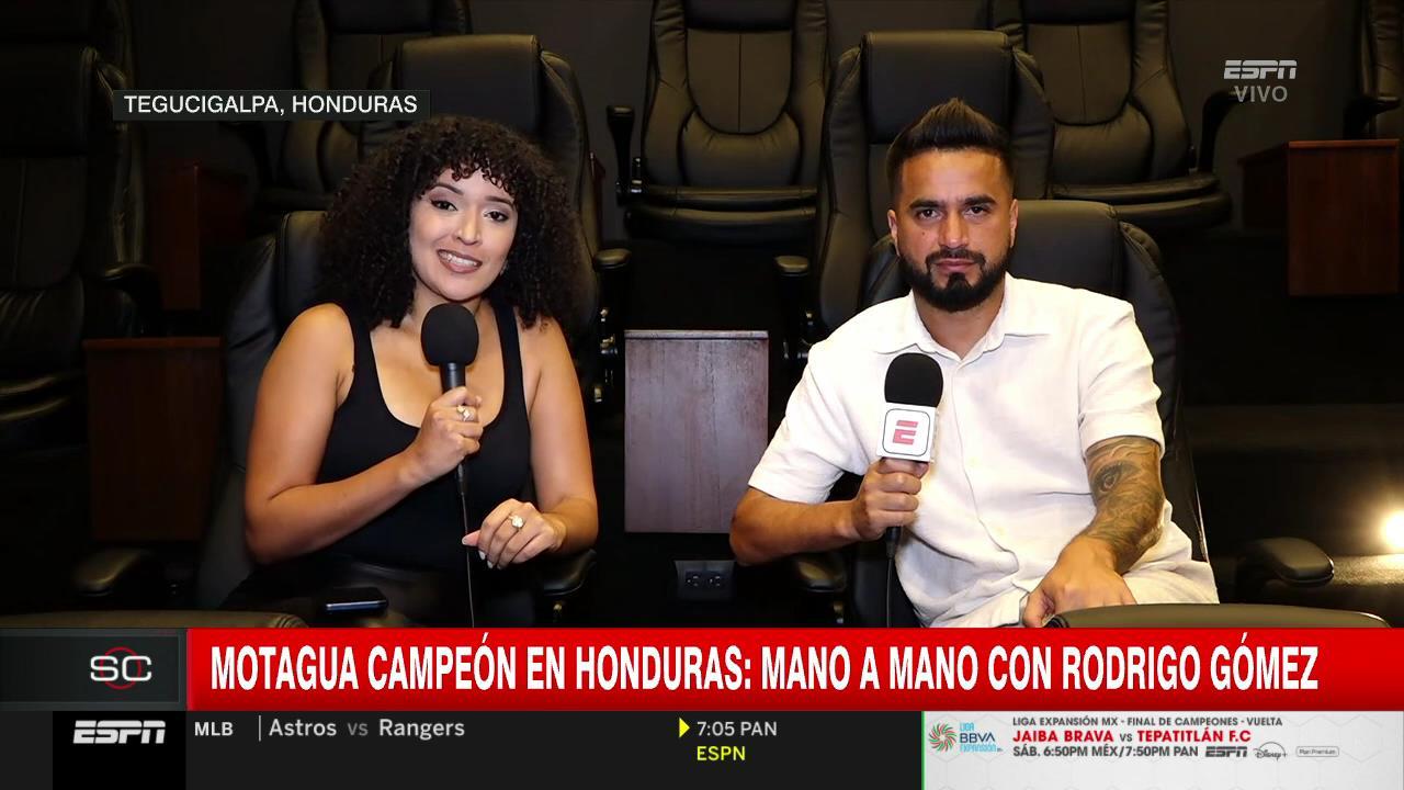 Mano a mano con Rodrigo Gómez de Motagua: "Fuimos merecidos campeones"