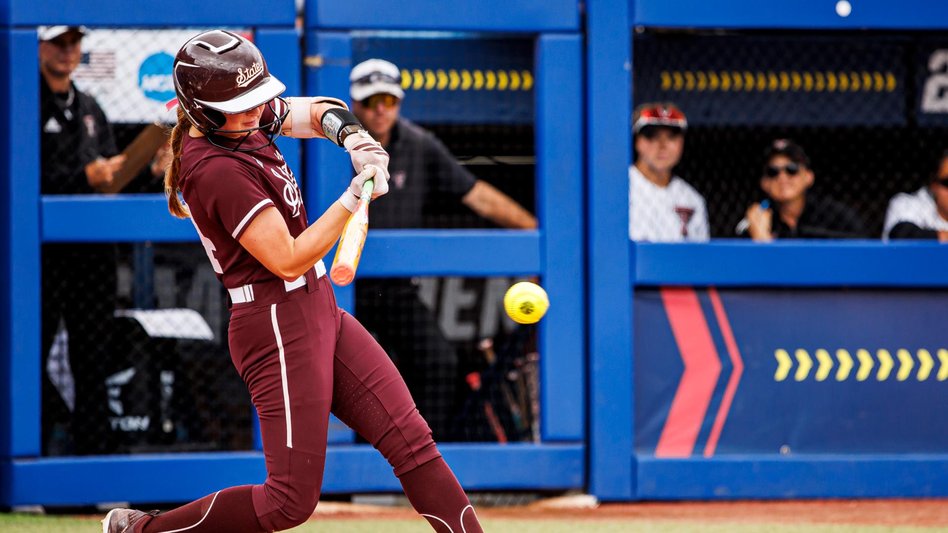 Highlight: MS State drops WCWS opening-round matchup to 11-seed Texas Tech