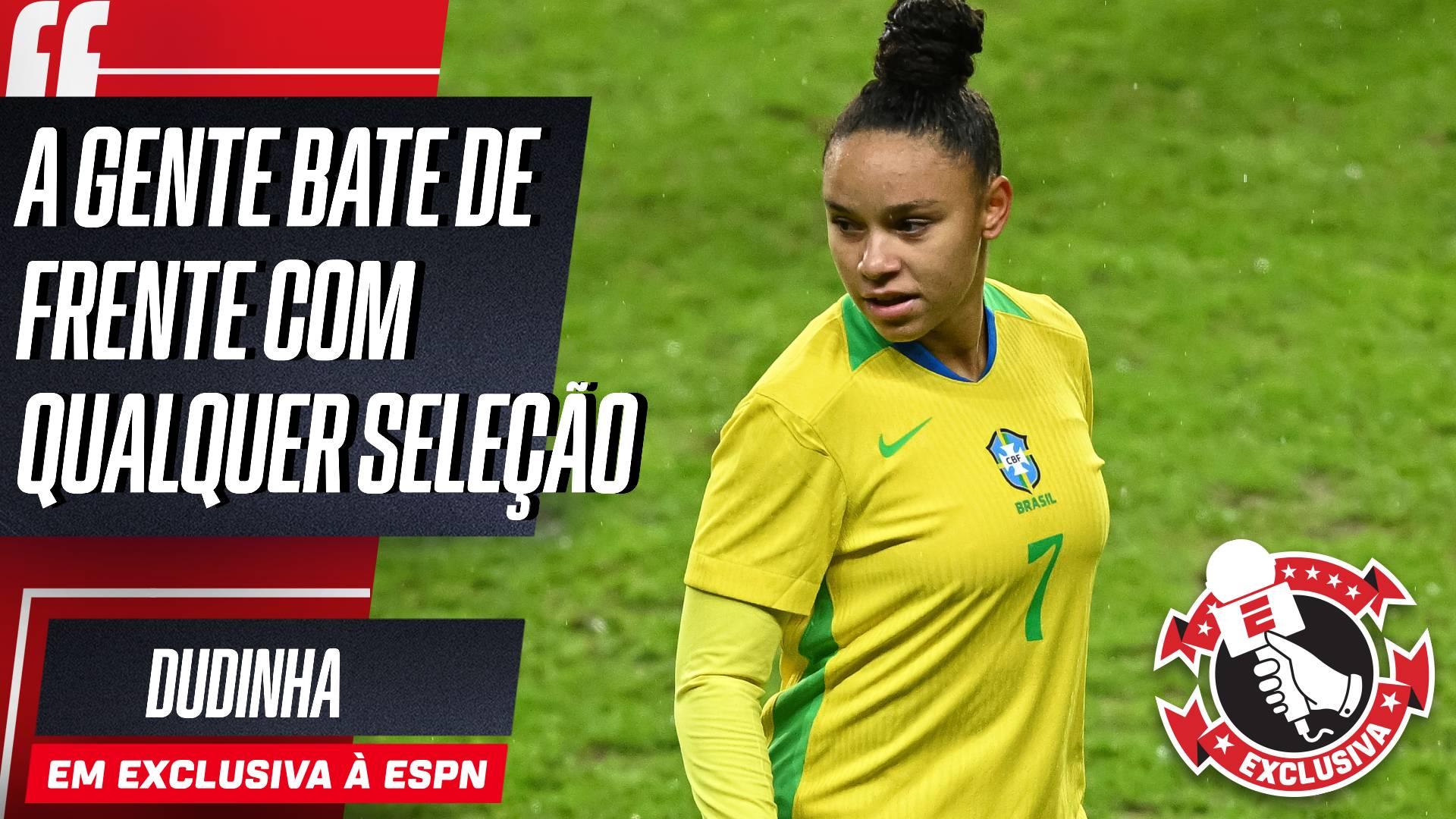 Dudinha exalta 'clima de Copa do Mundo' antes de amistosos contra os EUA: 'Grande teste'