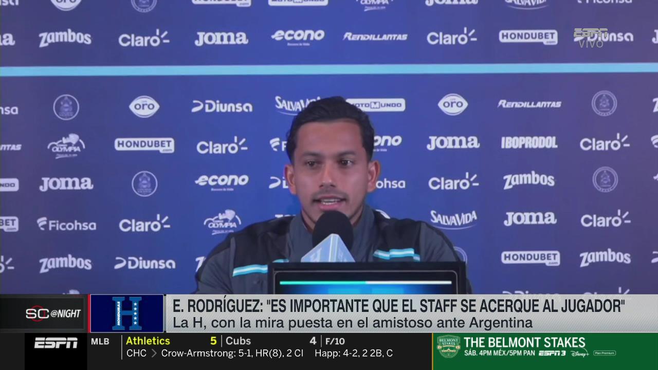 Edwin Rodríguez: "Me han pedido que sea más intenso, he mejorado mi condición física"