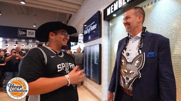 Jackall Rams How the Jackals came to be a presence at Spurs games - ESPN Video