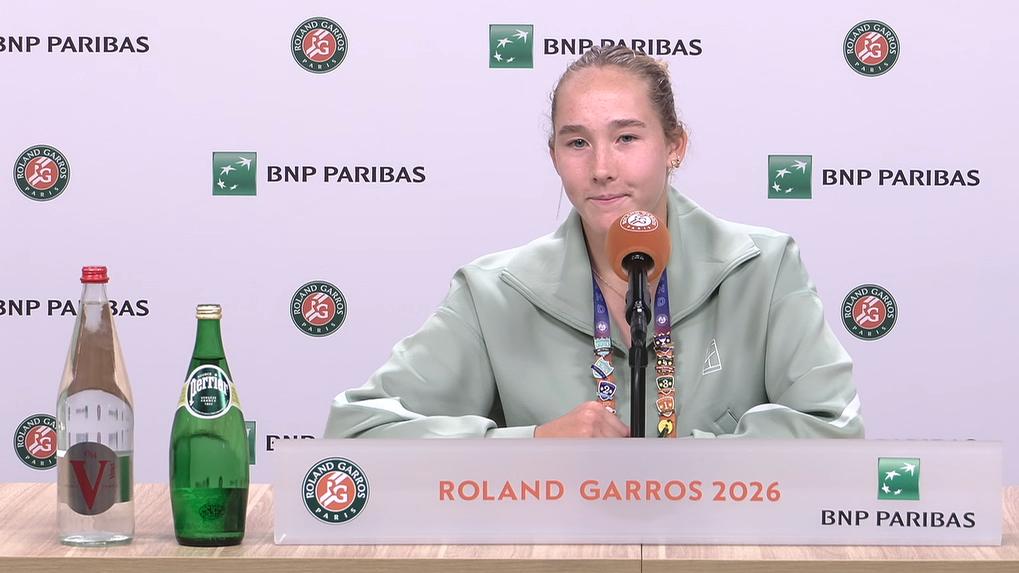 Mirra Andreeva happy with her focus in win over Marta Kostyuk