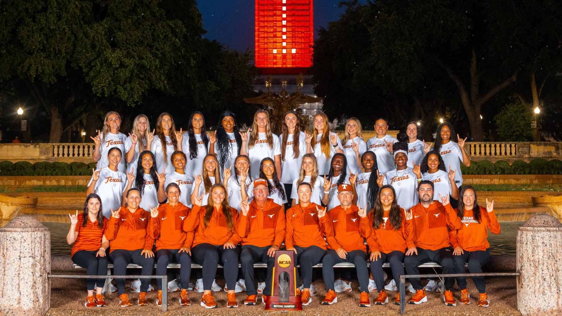 Image for The Legendary Longhorns host their back-to-back WCWS title celebration