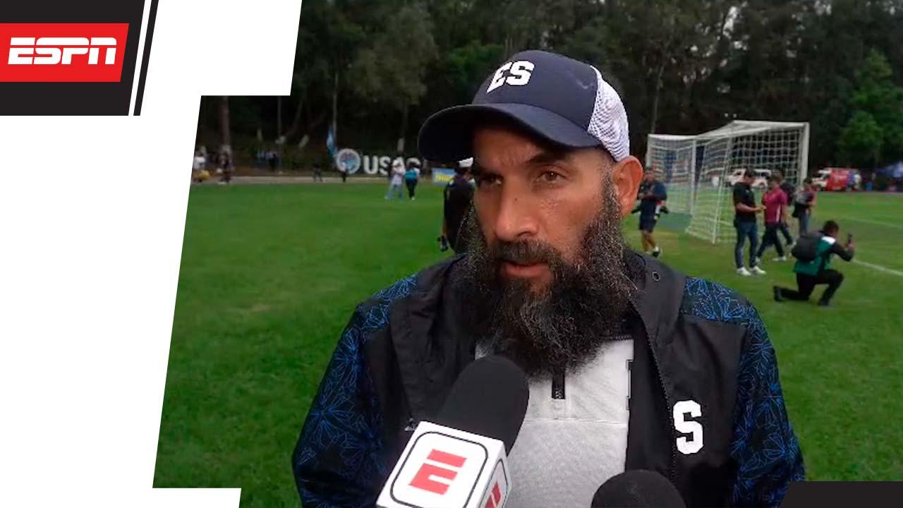Eric Acuña: "Estamos tratando de tener al equipo al 100%"