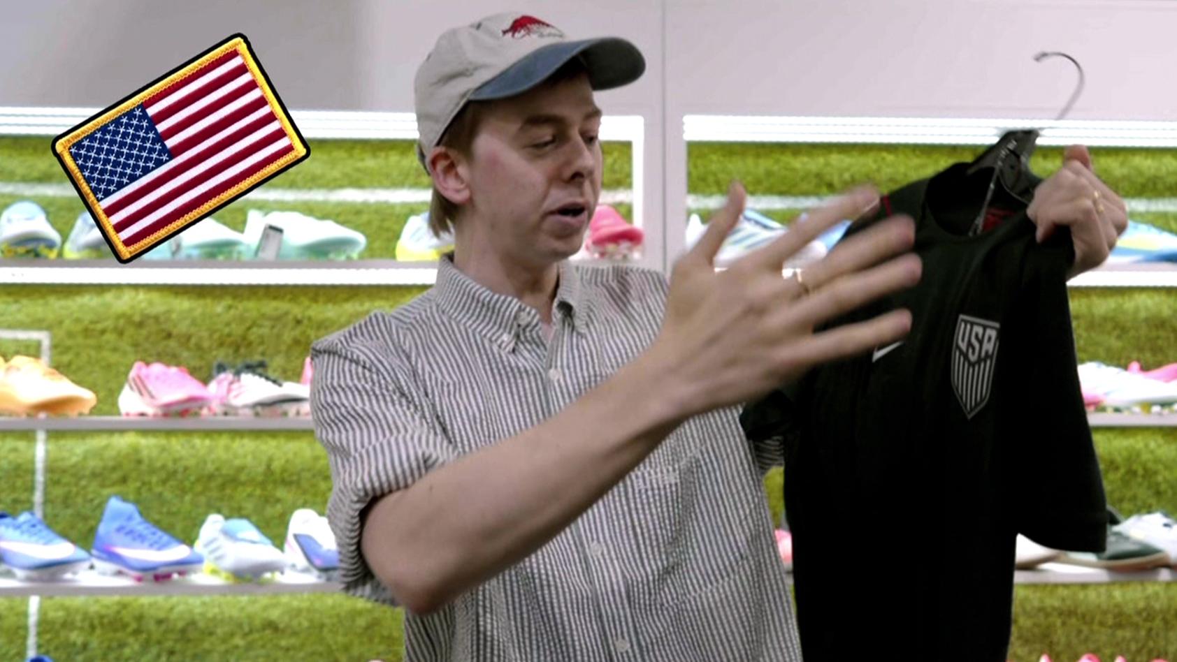 Chris Turner's amazing World Cup jersey-inspired rap