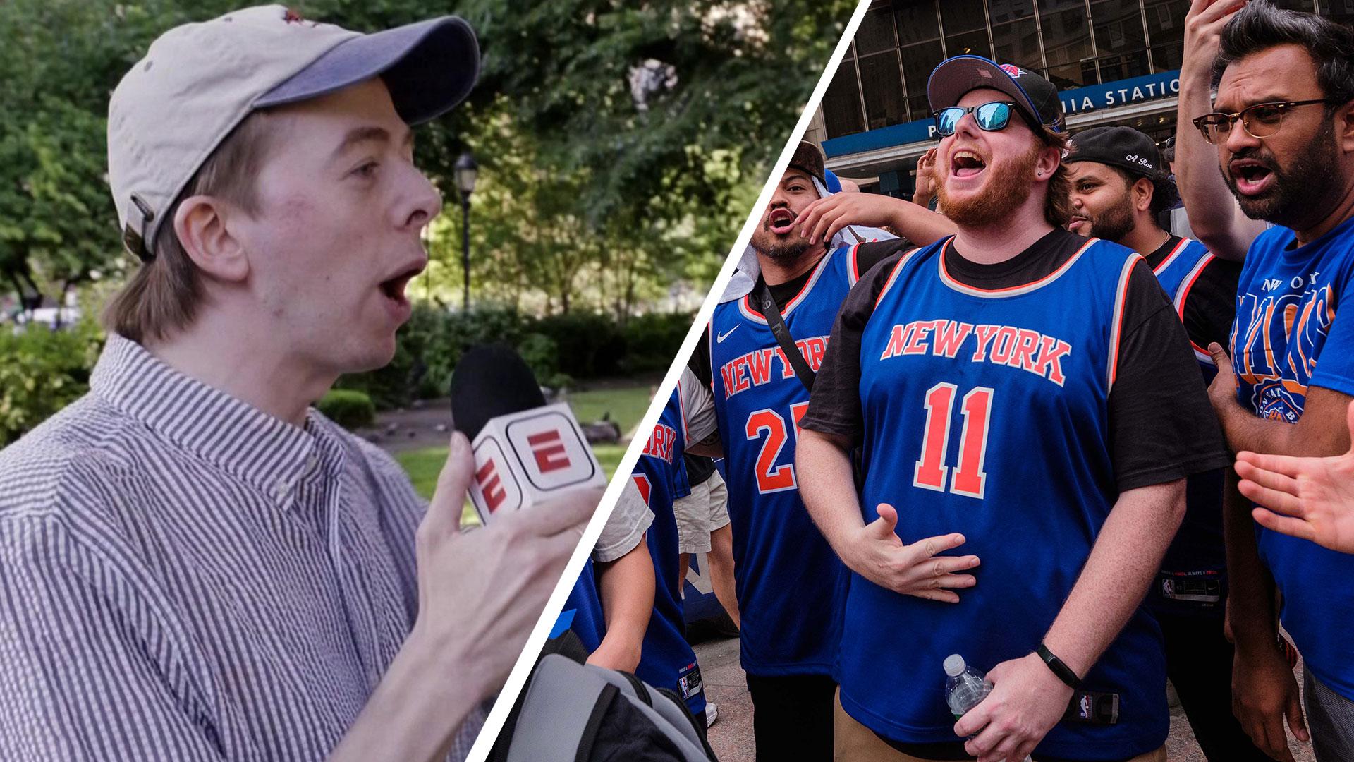 Chris Turner turns Knicks' fans roasting World Cup into a rap