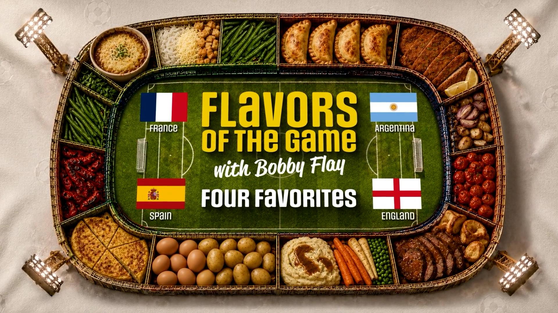 Flavors of the game with Bobby Flay: World Cup favorites