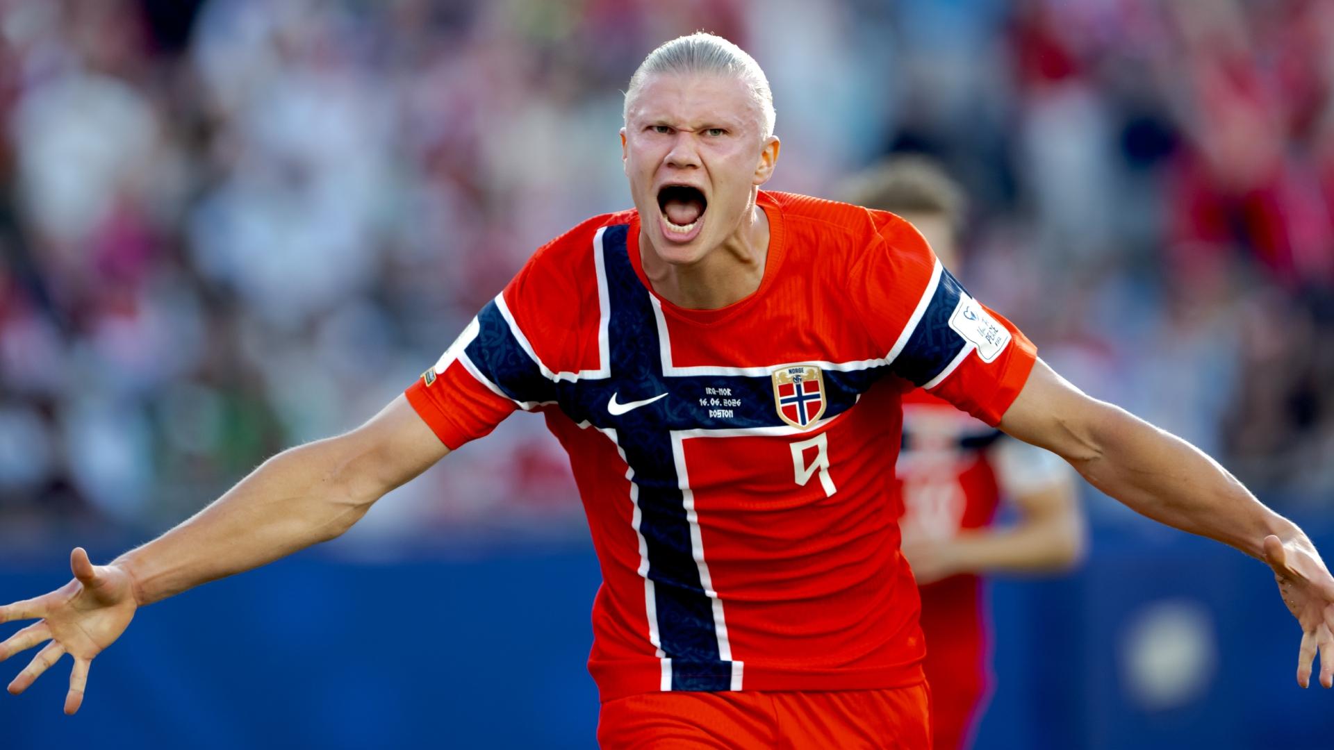 Moreno full of praise for Haaland after brace on World Cup debut