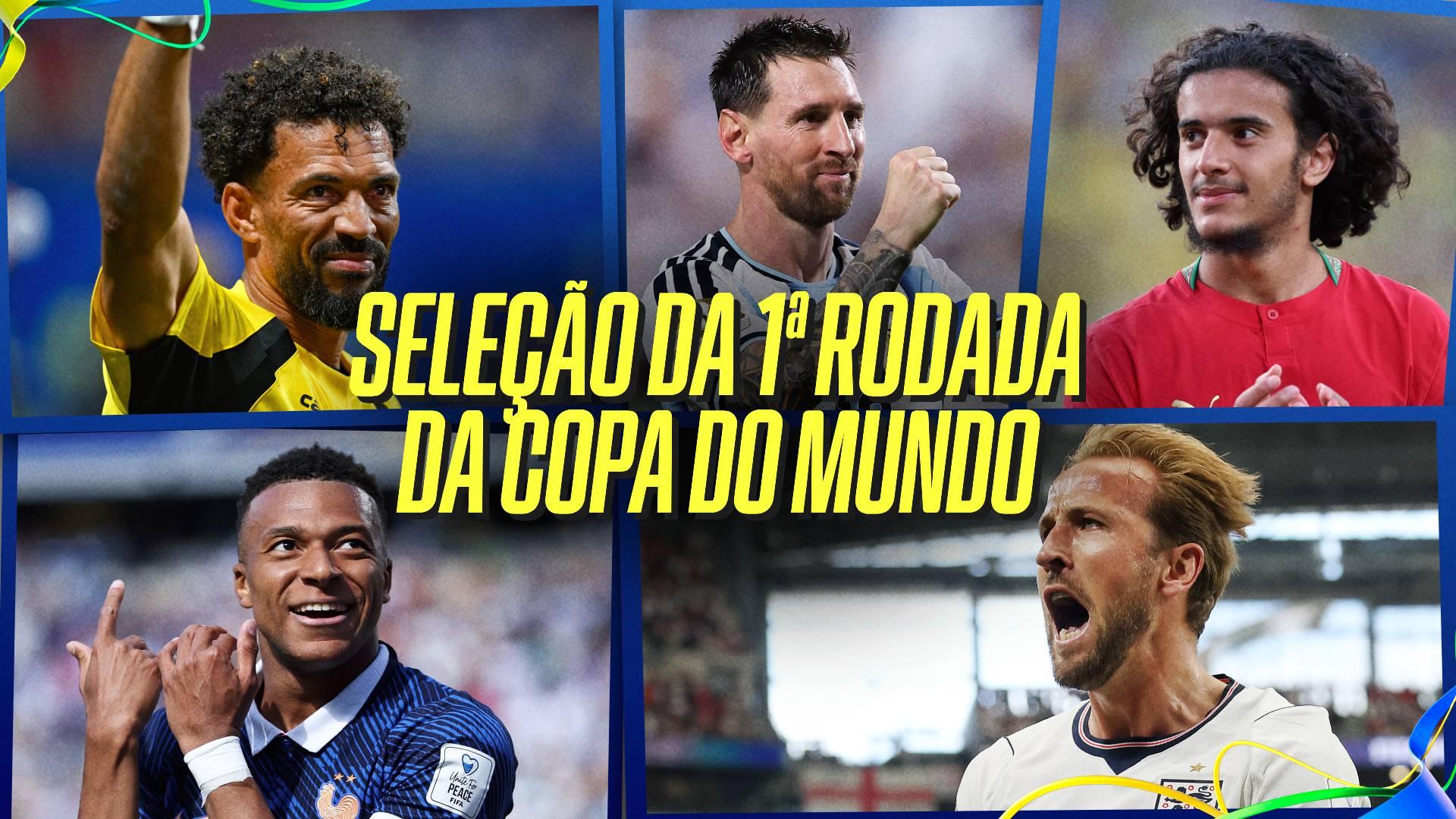 Messi, Mbappé, Vozinha e mais: veja a seleção da 1ª rodada da Copa do Mundo
