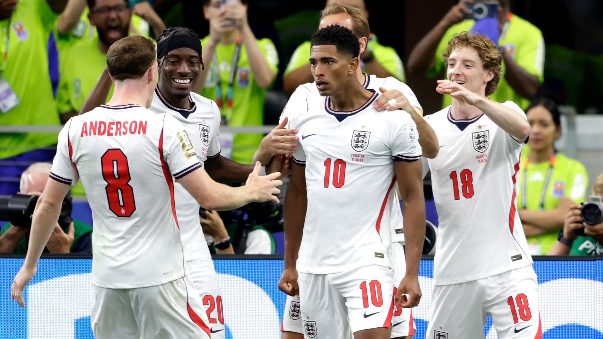 Where does England's performance rank against the favourites?