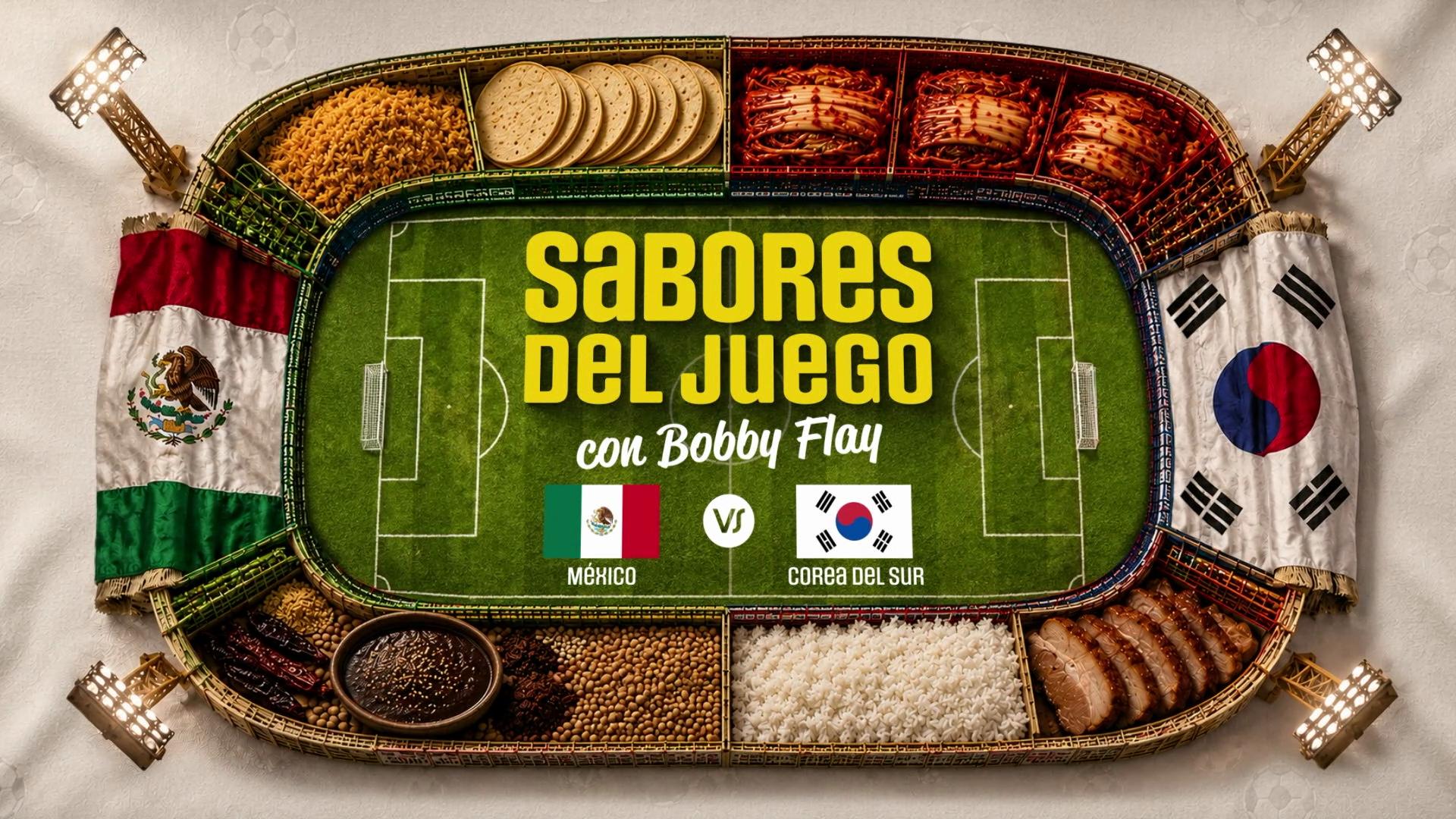 El sabor de México y Corea del Sur