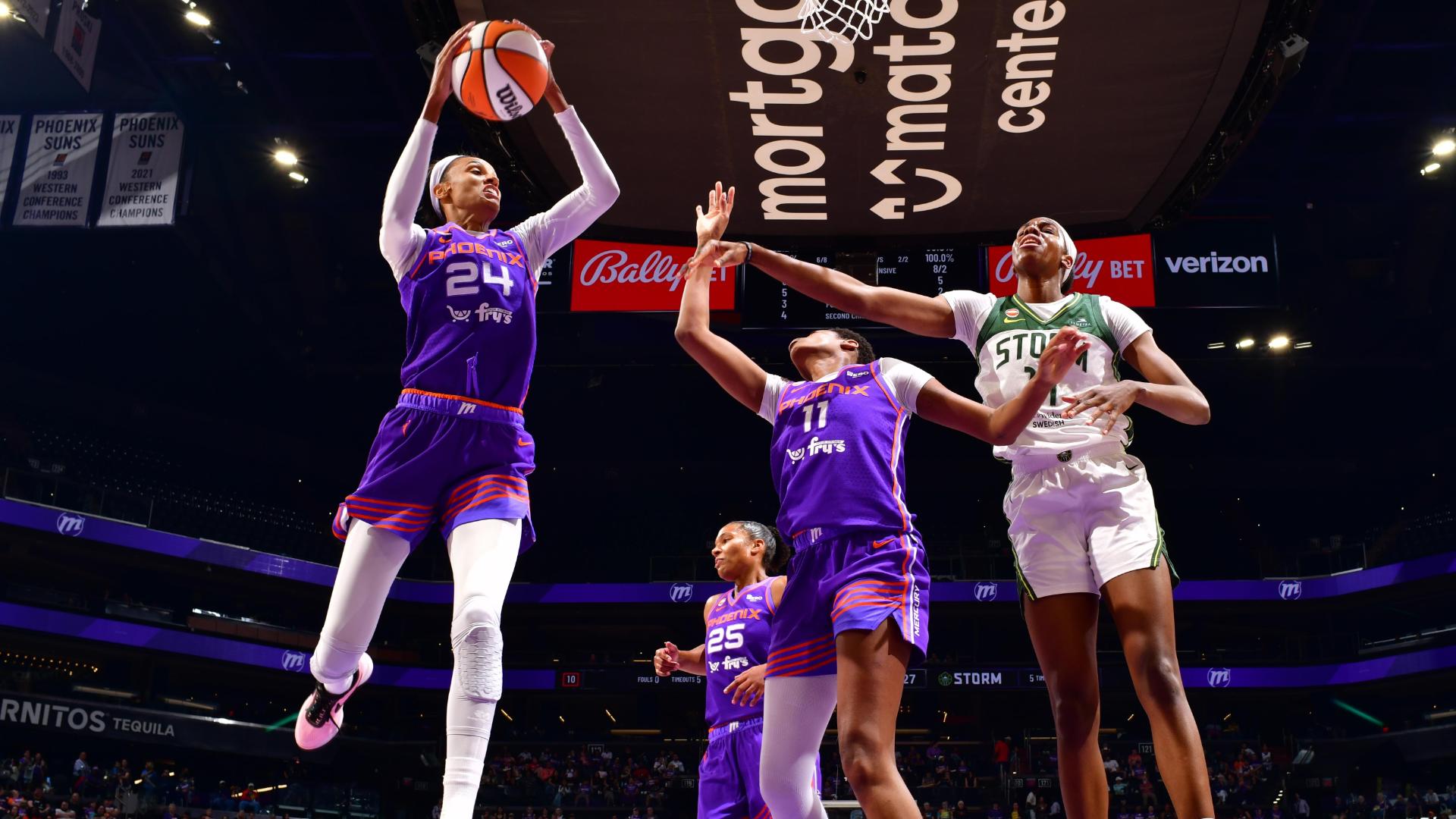 Mercury beat the Storm by 20 at home