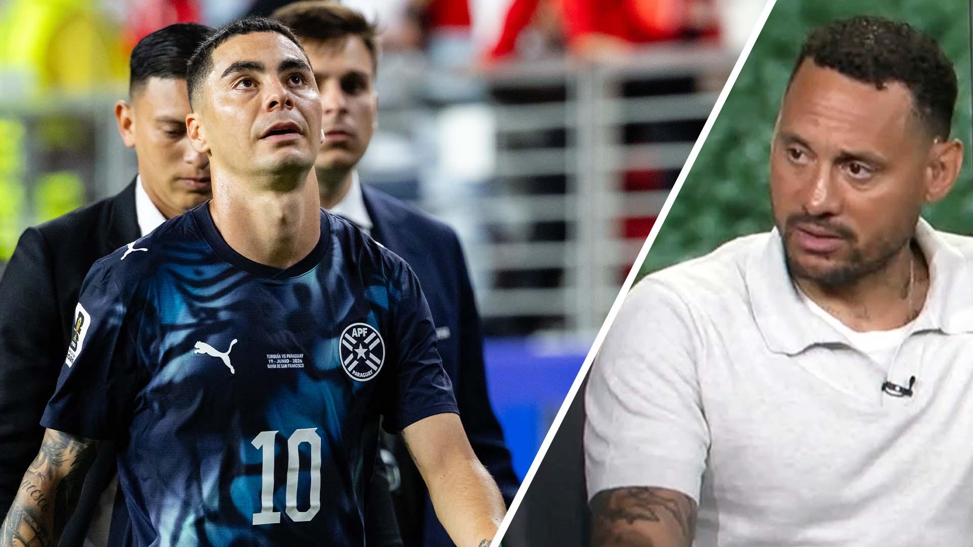Jones: I don't feel sorry for Almiron after red card vs. Turkey