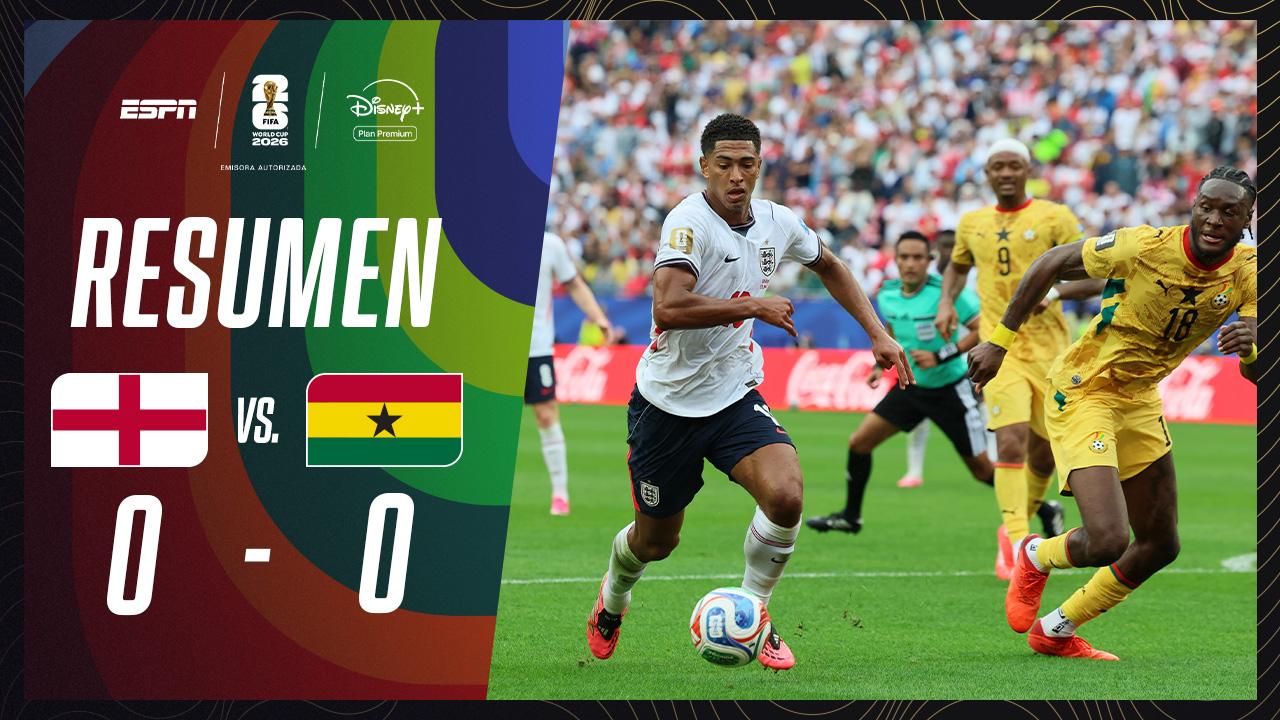 Lo mejor de Inglaterra vs. Ghana en el Mundial 2026