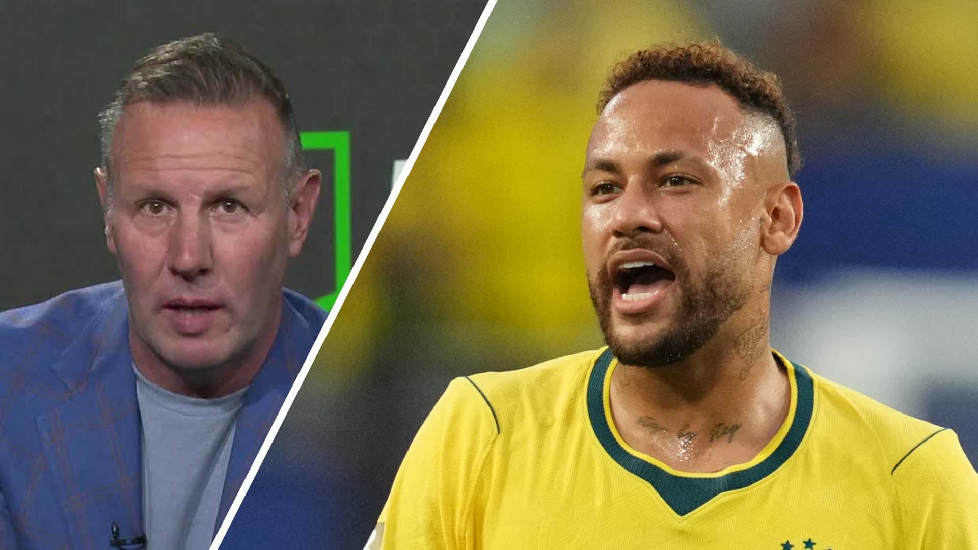 Burley: Neymar looked sluggish on return for Brazil