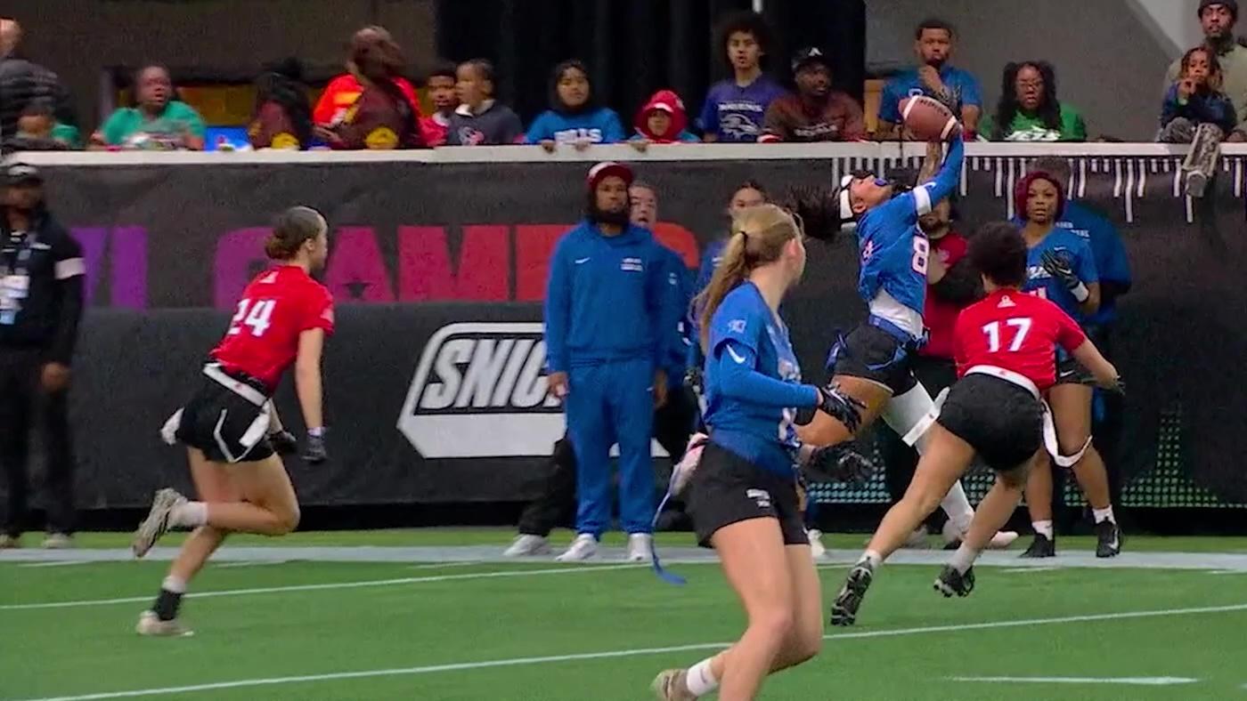 Get hyped to see the best of the best at the NFL Flag Girls Showcase