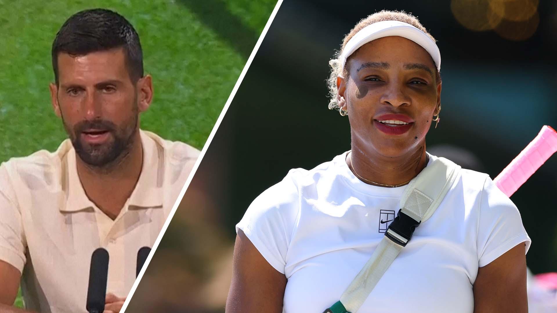Djokovic: Serena Williams' return truly inspirational