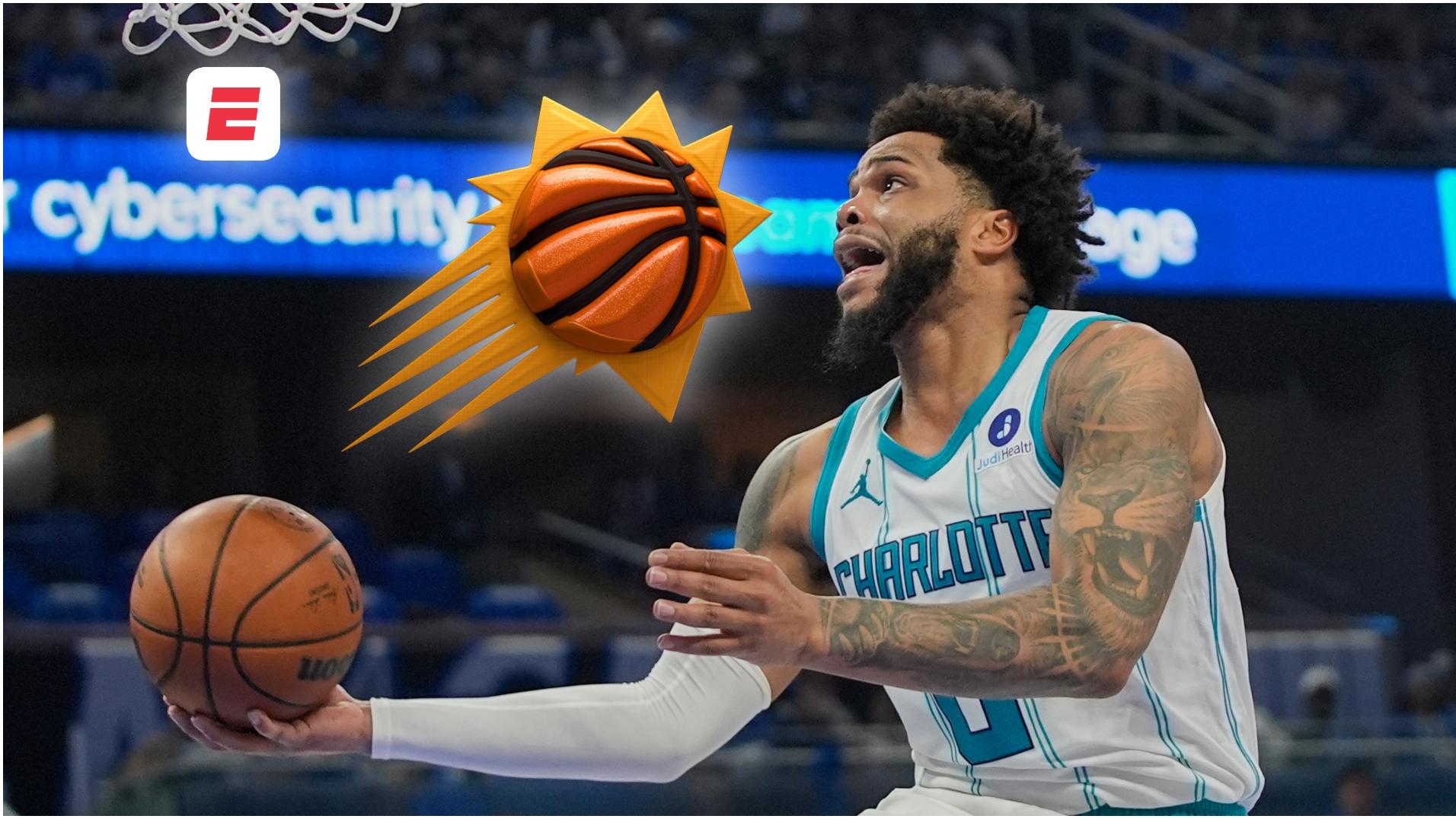 Phoenix apuesta y obtiene a Miles Bridges en un cambio con Charlotte
