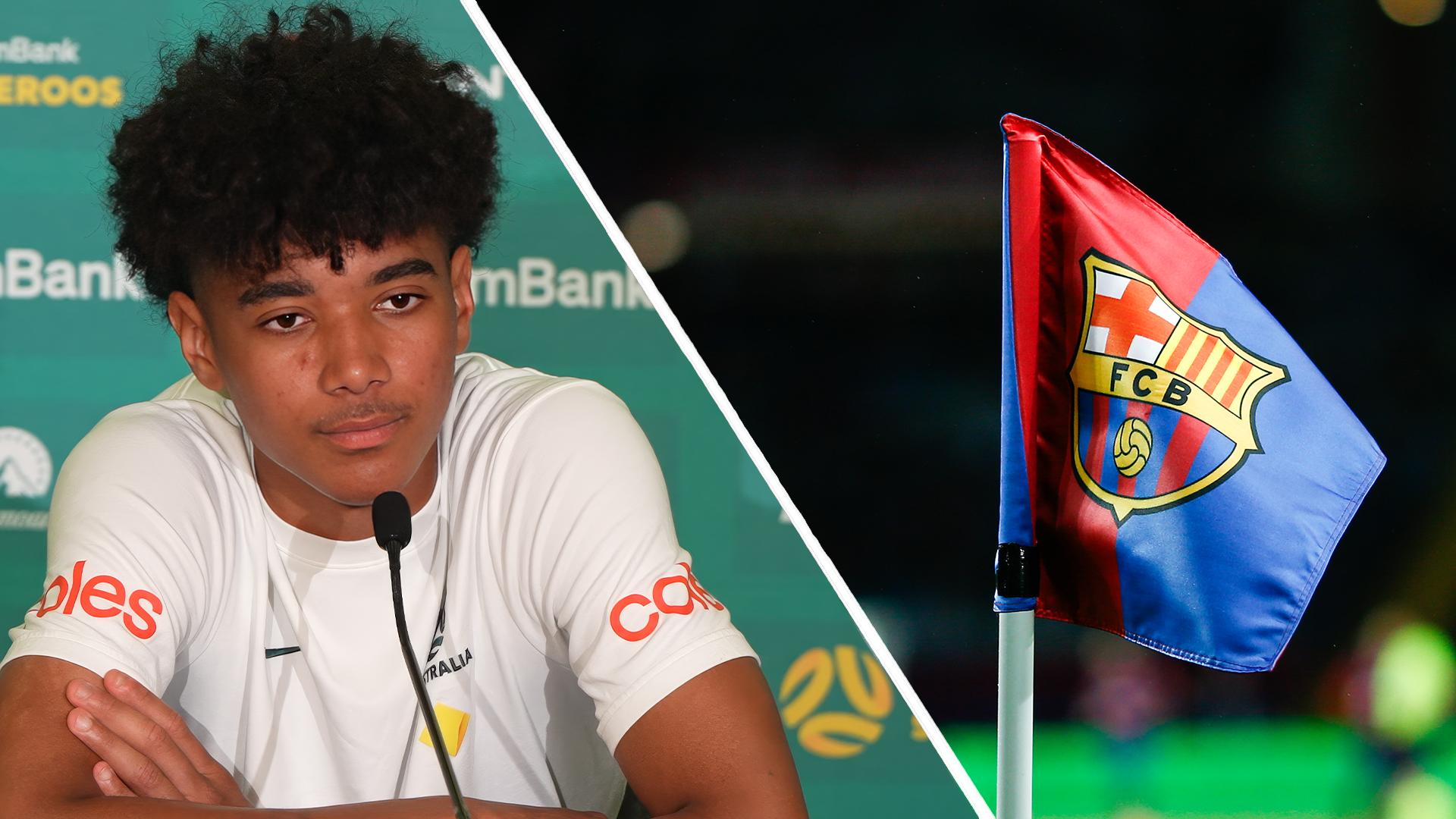 Herrington focused on world cup amid Barcelona interest
