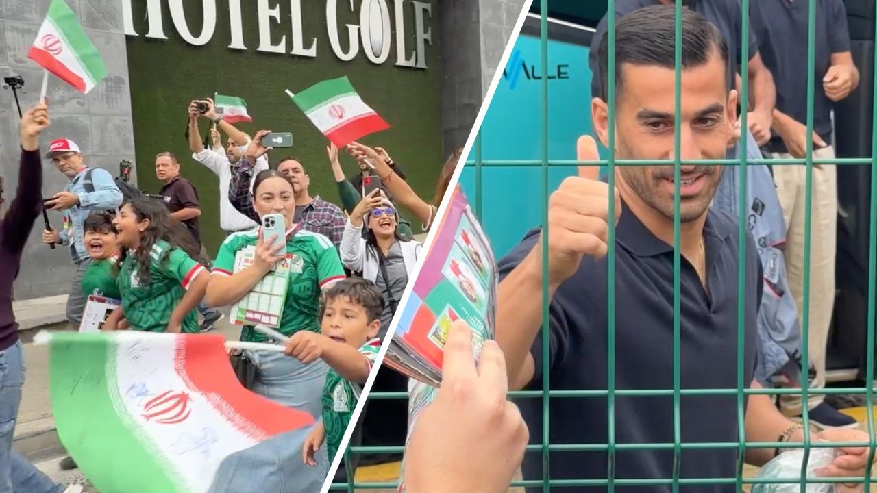La afición mexicana en Tijuana despide con cariño a la selección de Irán tras su adiós mundialista