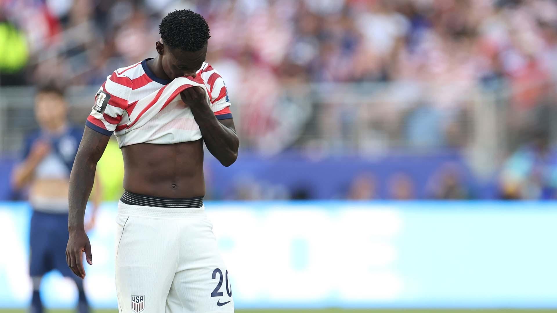 ESPN FC crew disagree on Balogun's red card for USMNT