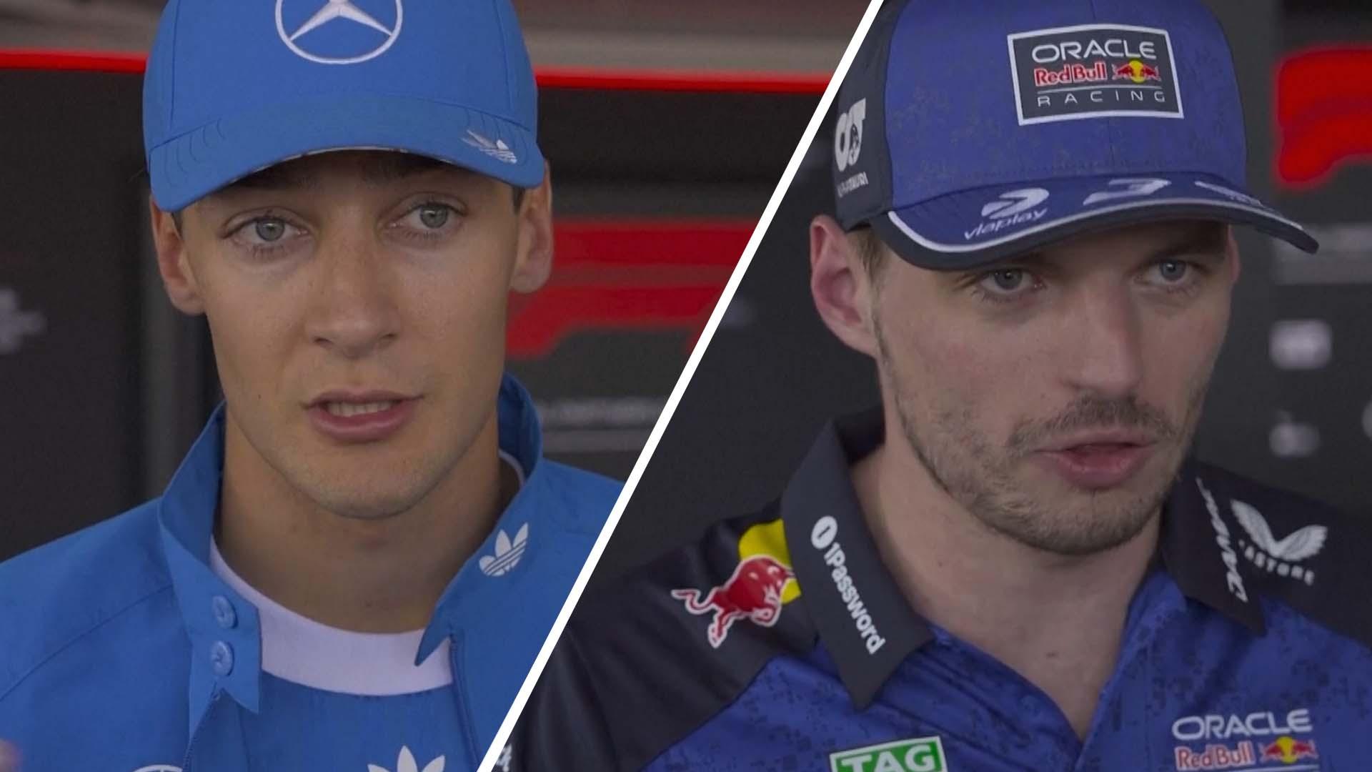 Russell and Verstappen left confused by lack of speed in the straights