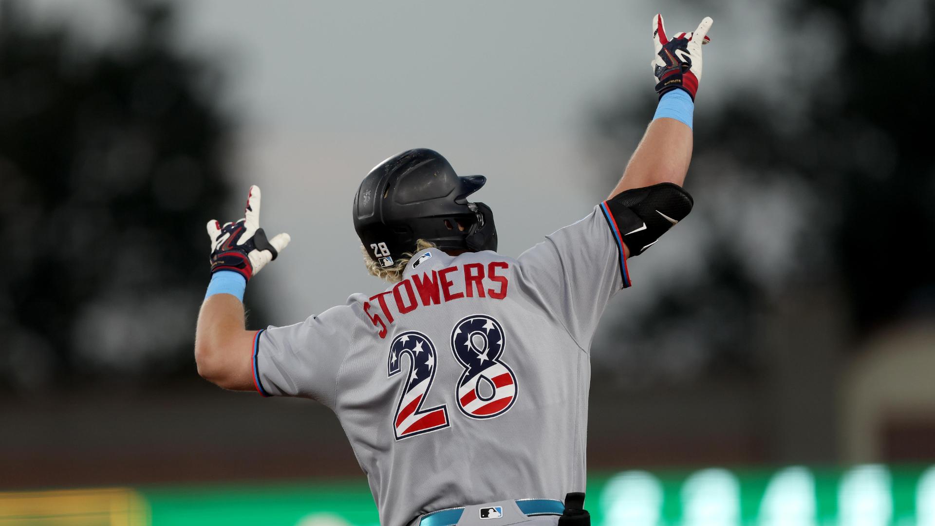 Kyle Stowers crushes a home run