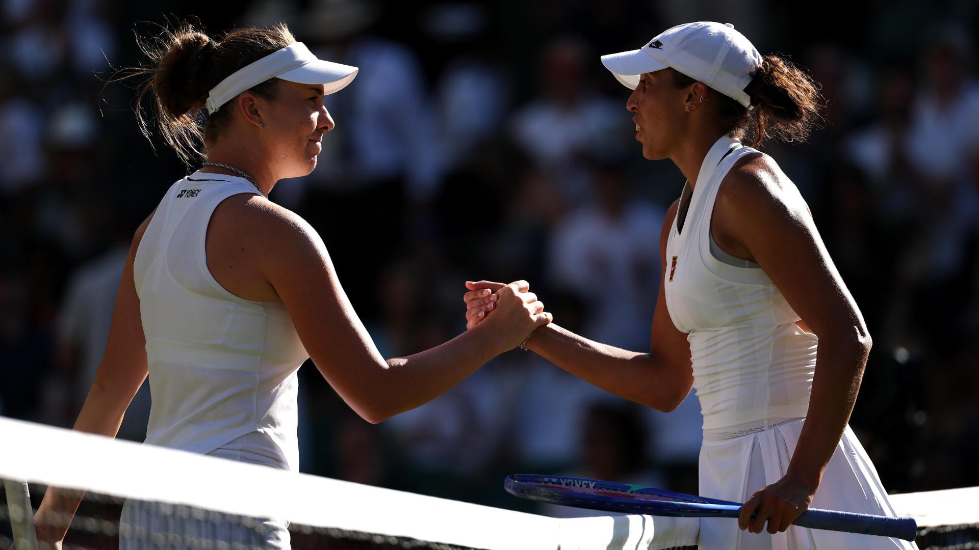 Madison Keys out at Wimbledon after falling to Linda Noskova