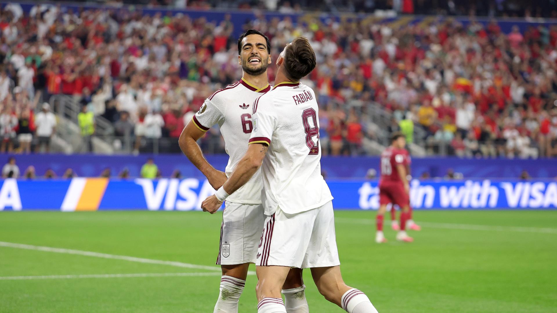Spain advance after Mikel Merino's 91st-minute match-winner