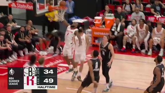 Bruce Thornton speeds in for a fast-break layup for Houston