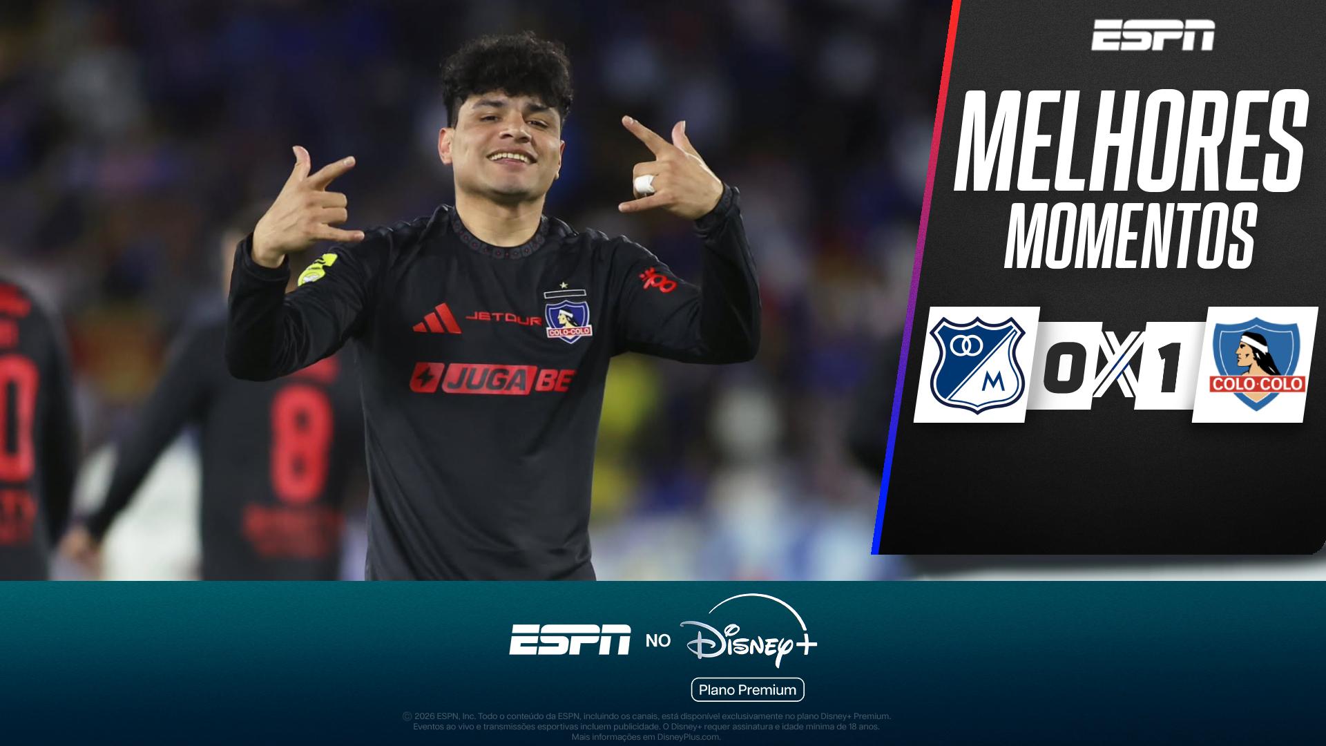Ex-Fluminense marca, e Colo Colo vence millionarios em amistoso; VEJA melhores momentos
