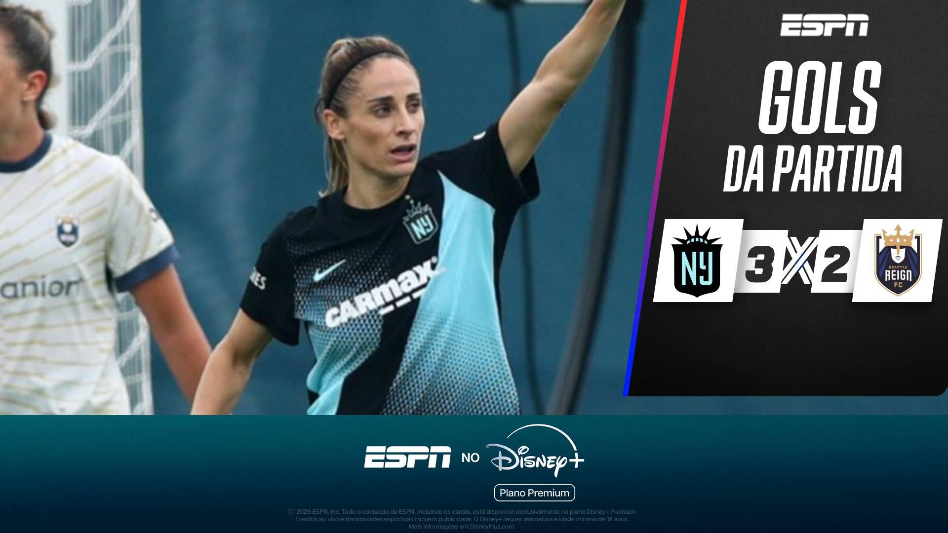 Em jogo atrasado por tempestade em Nova York, Gotham FC conta com golaço e arranca virada incrível na NWSL; VEJA