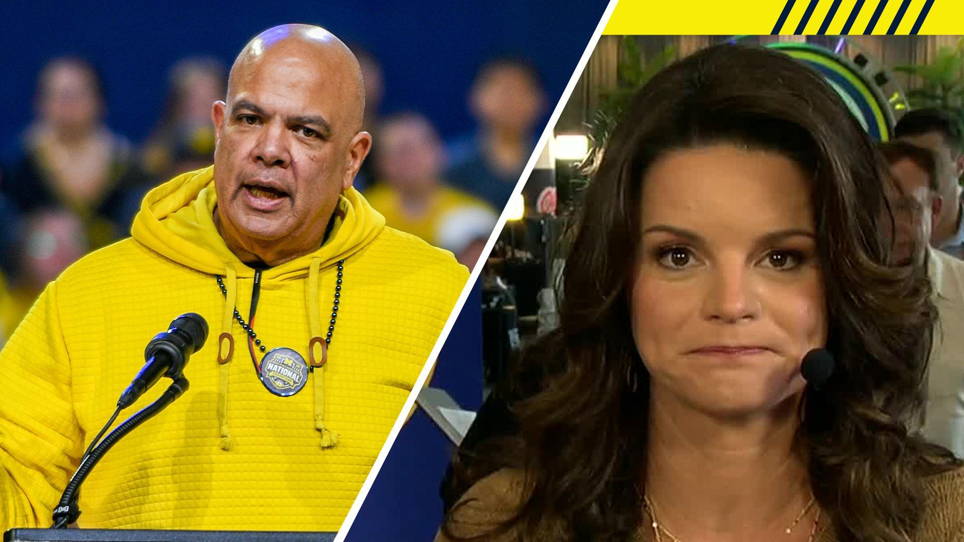 Heather Dinich: Warde Manuel stepping down as Michigan AD not a surprise