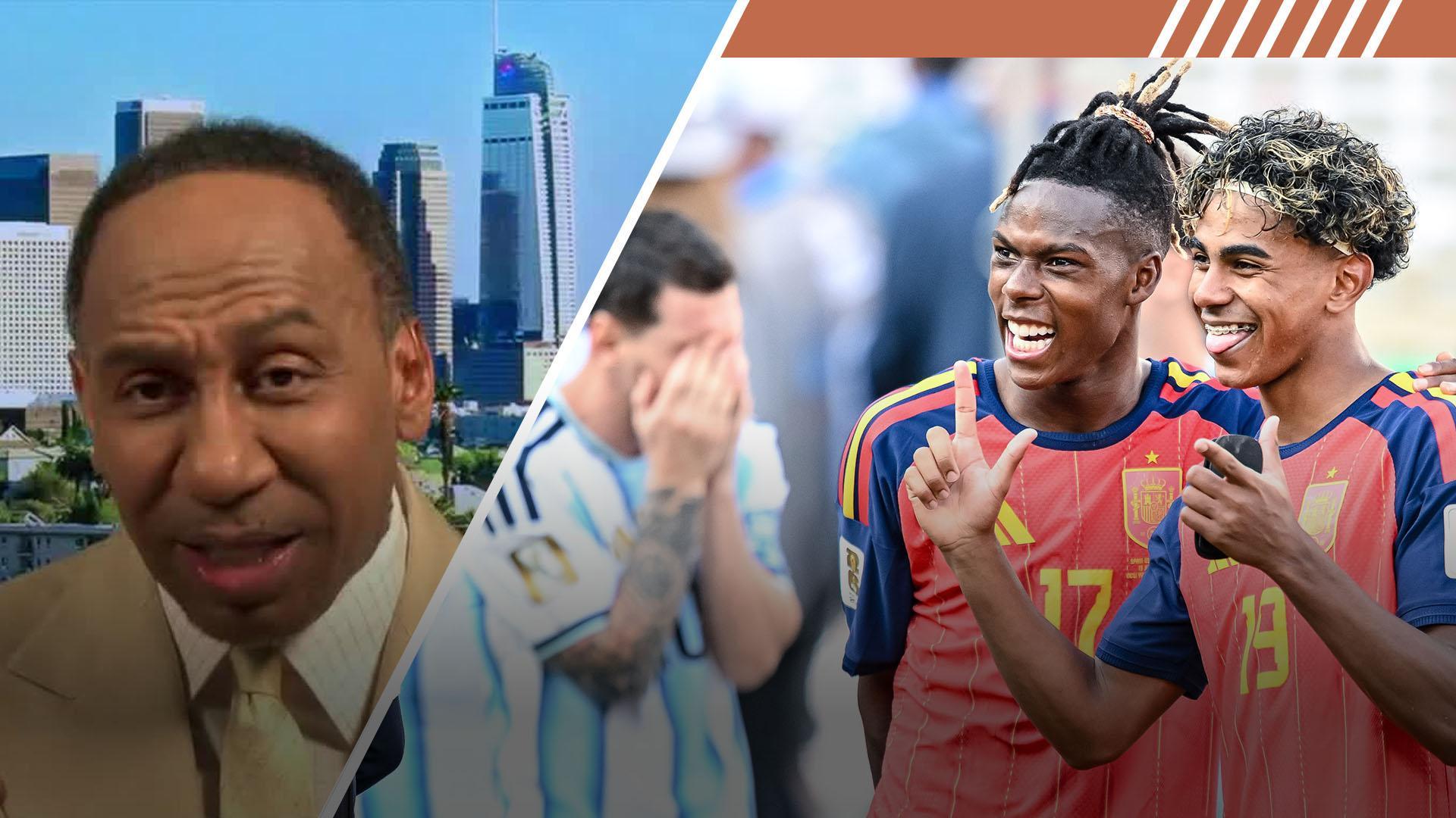Stephen A. lauds Spain after outclassing Argentina to win World Cup