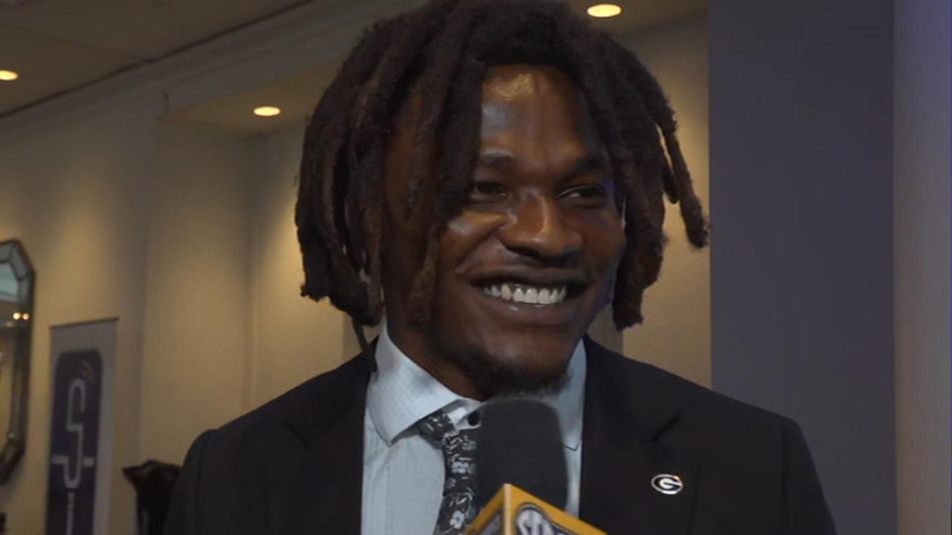 Linebacker Raylen Wilson explains why picking Georgia was so easy