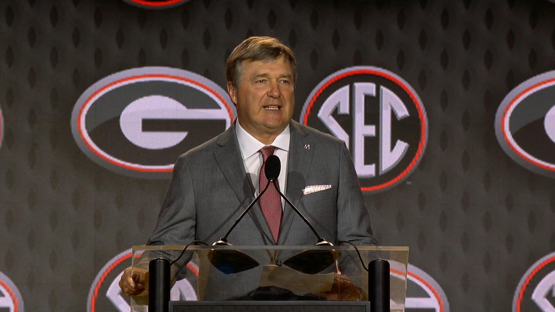 UGA's Kirby Smart emphasizes why passion, energy are key to winning
