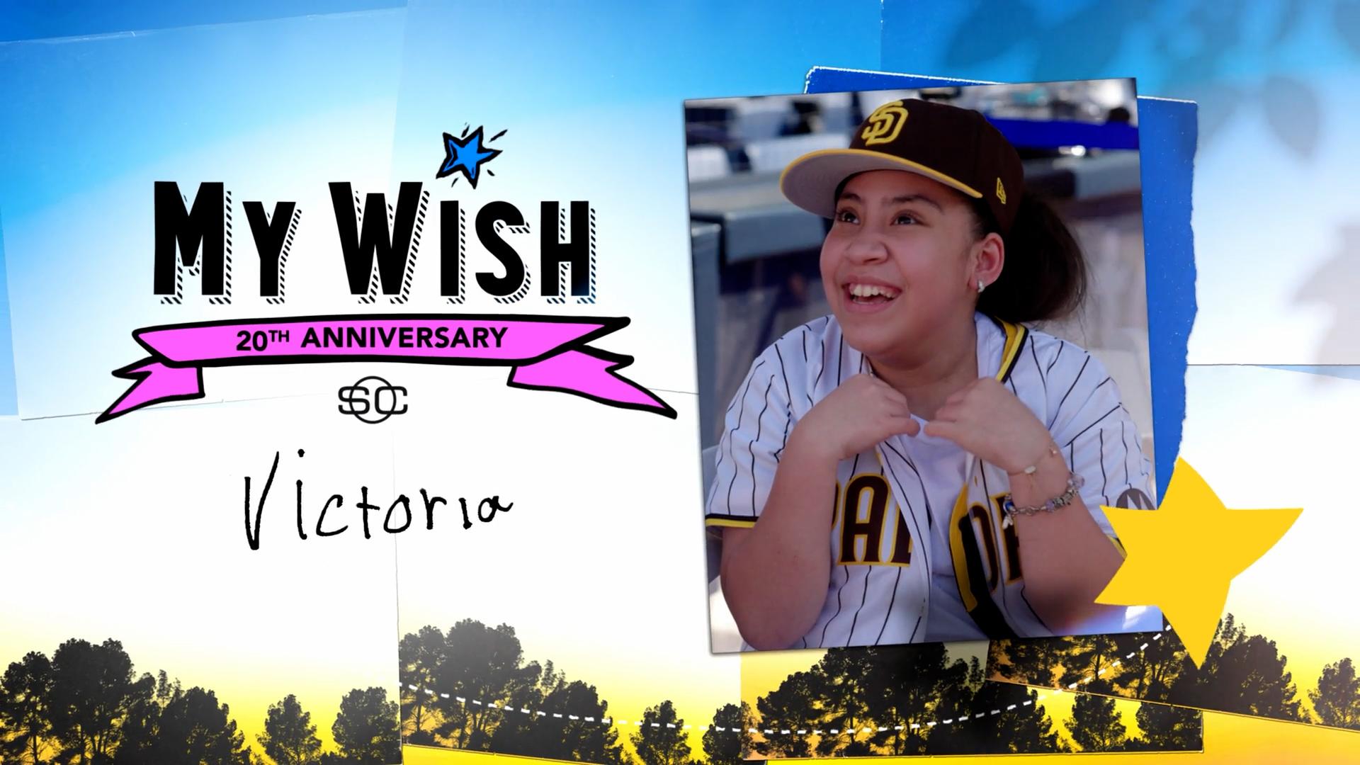 'My Wish': Victoria meets Fernando Tatis Jr.