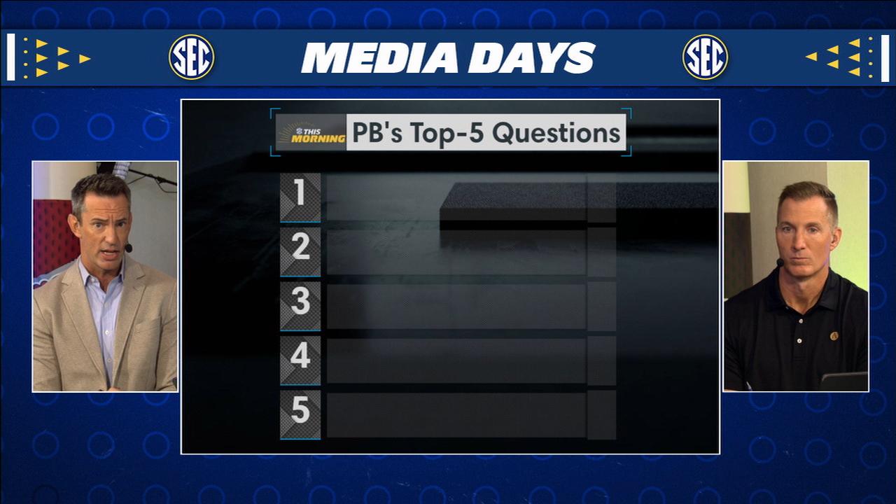 Peter Burns asks his five burning questions around the SEC
